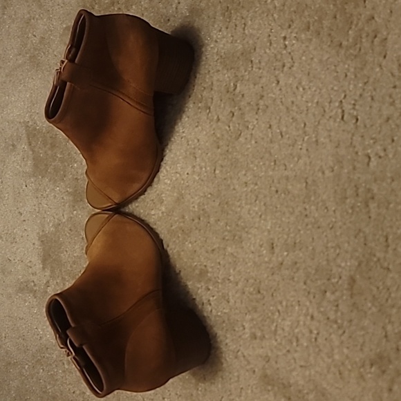 Aldo Ankle Boots Brown Suede - Picture 4 of 9